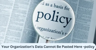 this image shown in Your Organization's Data Cannot Be Pasted Here -policy