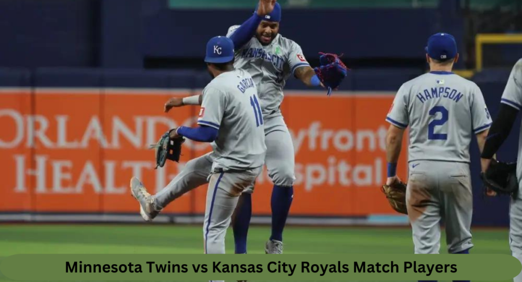 this image shown in Minnesota Twins vs Kansas City Royals Match Players