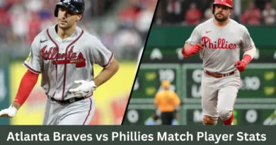 This image shown in Atlanta Braves vs Phillies Match Player Stats.