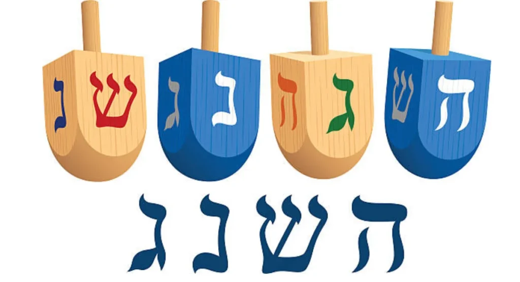 this image shown in The Origin of the Dreidel: A Symbol of Hanukkah