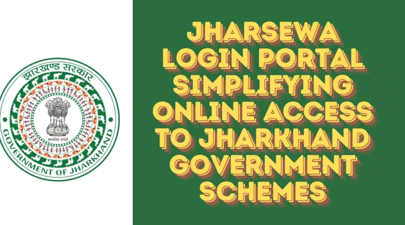 this image shown in Jharsewa Login Portal: Simplifying Online Access to Jharkhand Government Schemes