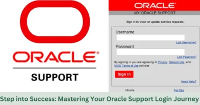 oracle support login