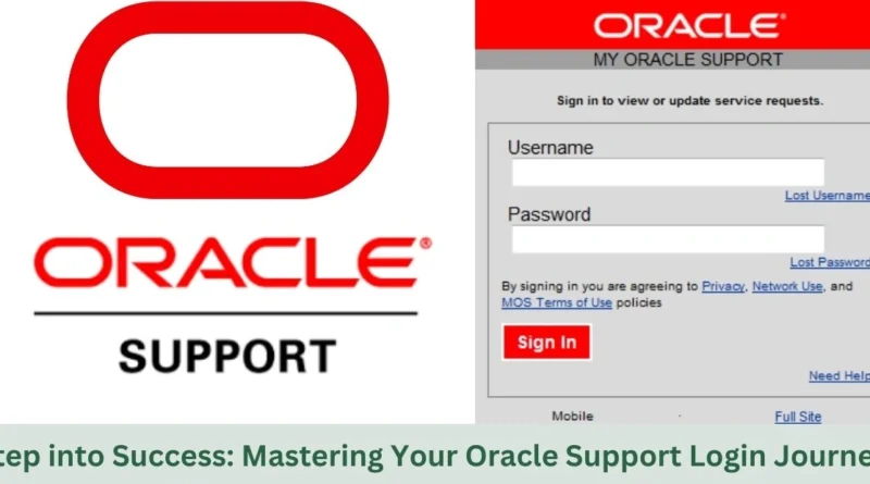 oracle support login